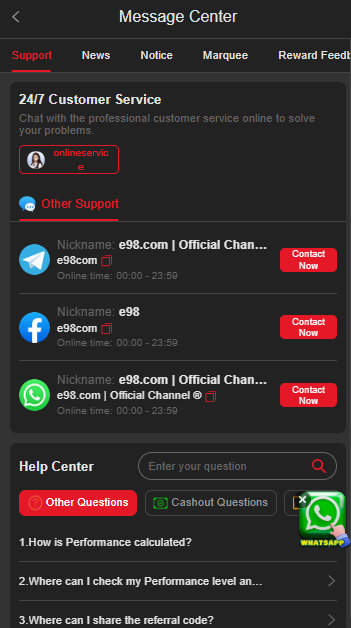 E98 Game