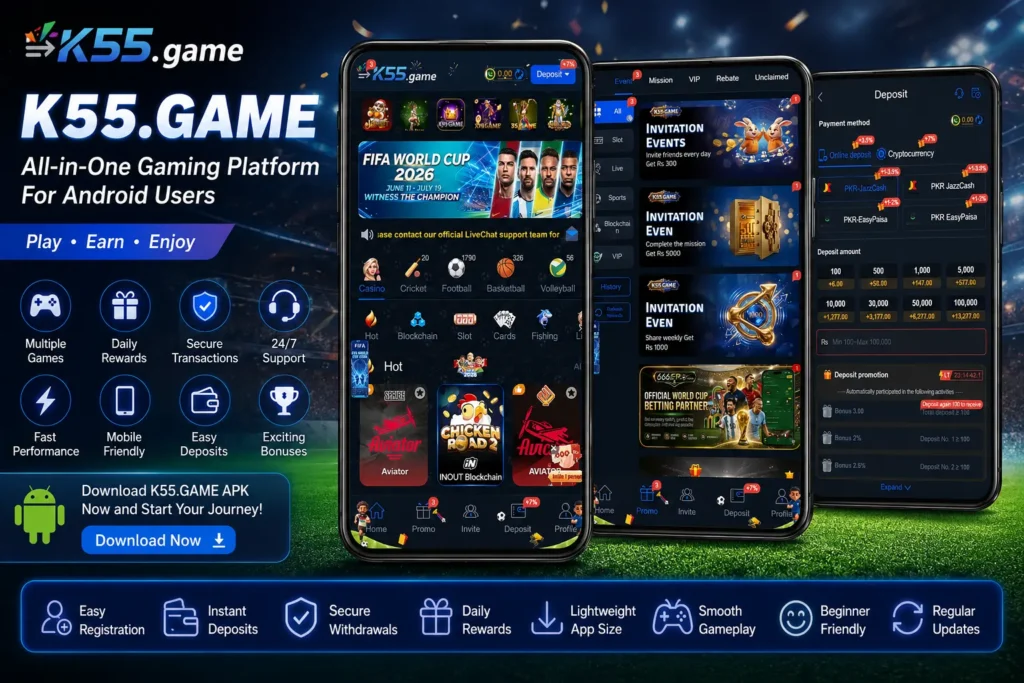 k55 game