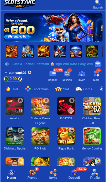 Slotstake Game